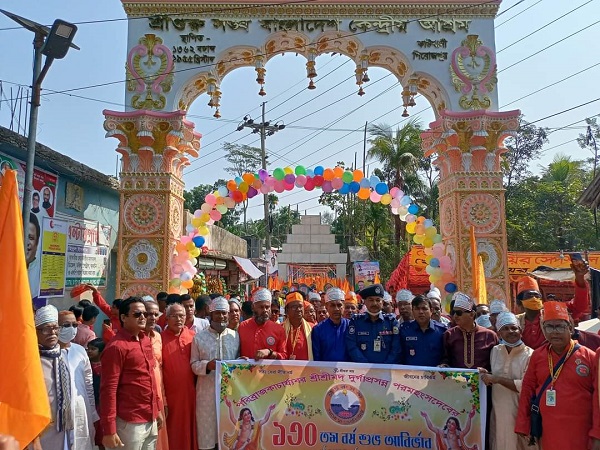 কাউখালীতে শ্রীগুরু সংঘ কেন্দ্রীয় আশ্রমে পাঁচদিন ব্যাপী রাস উৎসব শুরু