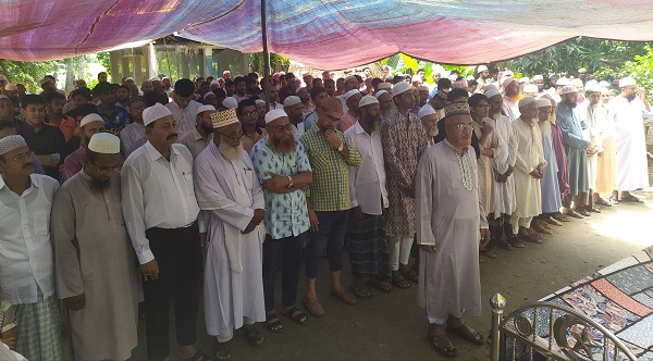 চিতলমারীর শেরে বাংলা ডিগ্রি কলেজ অধ্যক্ষ মিজানুর রহমান কাজীর স্ত্রী'র ইন্তেকাল